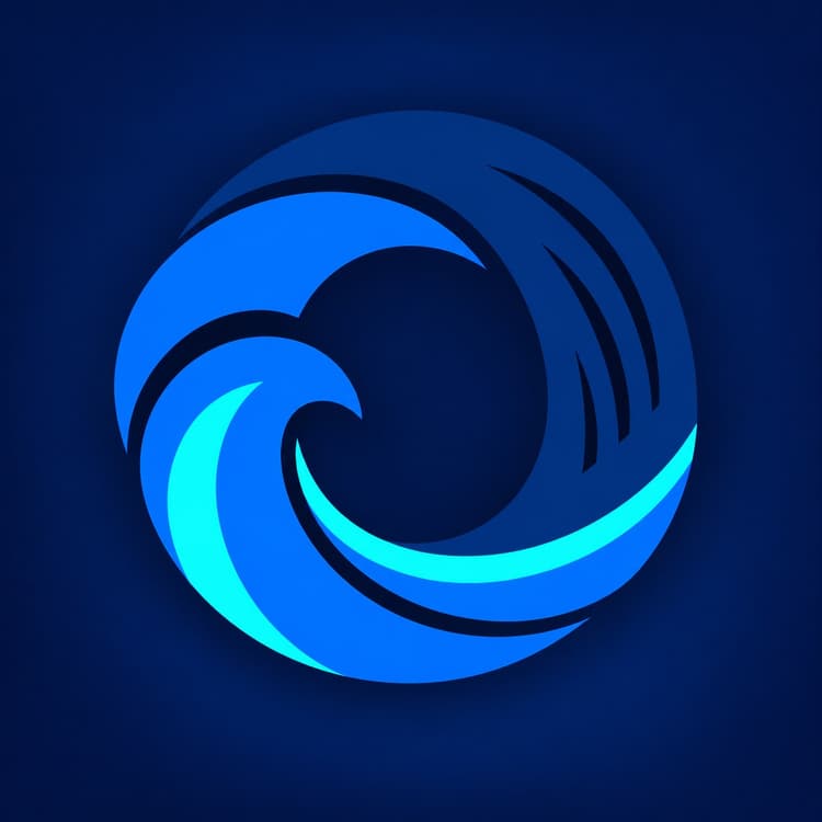 Logo da Oceano Azul